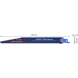 Lame scie sabre carbure 225mm S1157CHM