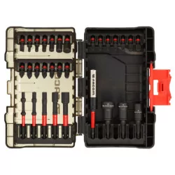 Coffret 30 pièces d'embouts impacts et accessoires 1/4 Facom