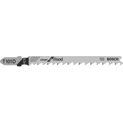 Lame de scie sauteuse HCS Clean Bois 100mm T101D - jeu de 5