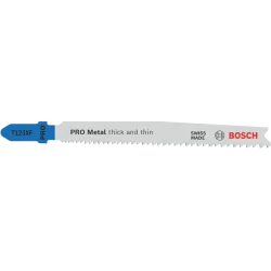 Lames de scie sauteuse T123XF Progressor for Metal - L 117 mm - jeu de 5