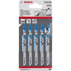 Lame de scie sauteuse pour le métal T 127 D Special for Alu - jeu de 5