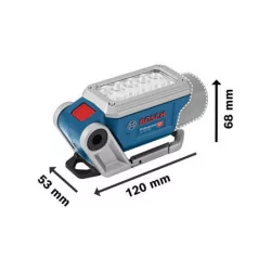 Lampe sur batterie GLI 12v-330 - 6 heures - 350 lumen