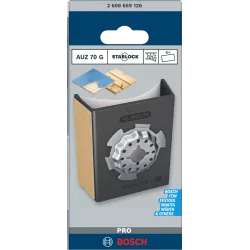 Plateau de ponçage Starlock PRO , 70x55mm , AUZ70G