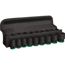 Set 9 douilles 1/2' 45mm