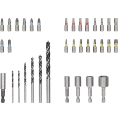 Set perçage-vissage 35pcs bois