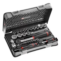 Coffret mixte cliquet + douilles 1/4 et 1/2 - RS.161-1PB