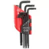 Jeu de 7 clés mâles Torx/Resistorx sur étui - 89SR.J7PB
