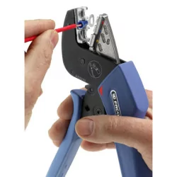 Pince à sertir à cliquet SERKAN pour cosses pré isolé - 673838