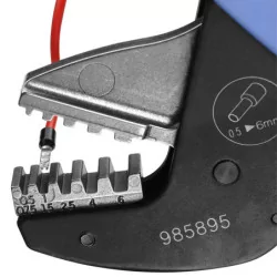 Pince à sertir pour Embout de câble capacité de 0,5 à 6 mm² - 985895