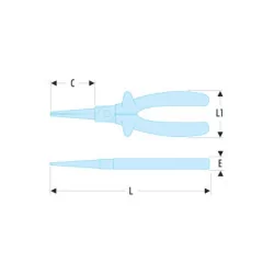 Pince bec long - 189.14CPY