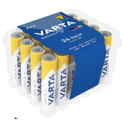 Pile alcaline varta energy AAA/LR03 - boite de 24