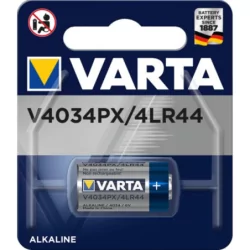 Pile alcaline varta 4LR44 v4034px 6v - 1 pièce