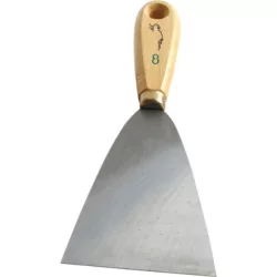 Couteau de peintre acier manche bois