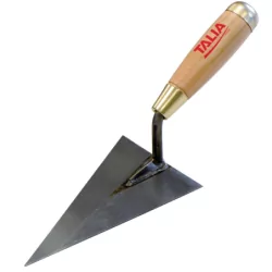 Truelle bout pointue soudée 14cm manche bois
