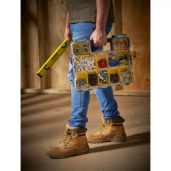 Organiseur étanche Fatmax Stanley 10 compartiments profondeur 64 mm