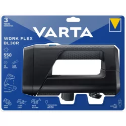Projecteur varta recharge led 5w li-ion 2600mah 500lm portée 460m