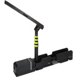 Projecteur de chantier LED avec mât télescopique sur batterie 7700lm sans batterie