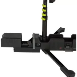 Projecteur de chantier LED avec mât télescopique sur batterie 7700lm sans batterie