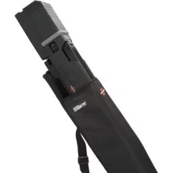 Projecteur de chantier LED avec mât télescopique sur batterie 7700lm sans batterie