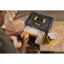 Mallette grand tiroir Stanley TSTAK Fatmax L44 x l31,44 x H17 cm