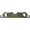 Niveau à bulle Stanley Torpedo Fatmax Pro magnétique 3 fioles 25 cm