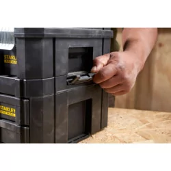 Malette à outils 2 tiroirs Stanley TSTAK Fatmax L44 x l33.17 x H17,6 cm