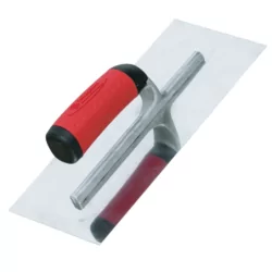Platoir biseauté inox 28x12 monture aluminium avec porte platoir