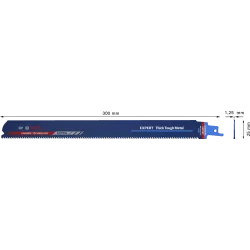 Lame carbure 300m S1255CHM métal