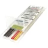 Porte-mines pica-dry étui de 8 mines 4 graphite 2 rouges 2 jaunes