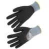Gant nitrile mousse tout enduit avec picots