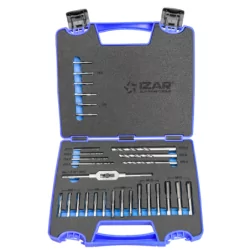 Coffret jeu de tarauds à main métrique de M3 à M12 mm DIN352 - 3405 - set