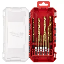 Coffret 10 forets métaux 6 pans HSS-G Shockwave Red Hex