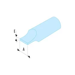 Embout 1/4 fente 30 long 25mm