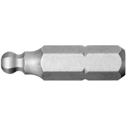 Embout pour vis 6 pans creux tête sphérique de 6 mm