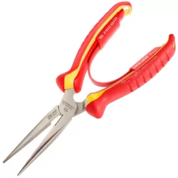 Pince demi rondes becs courts isolée 1000 Volts 160mm 195A.16VE