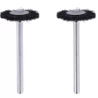 Brosse soie couronne D. 19mm Dremel 536 - Lot de 2