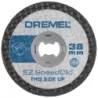 Disque EZ SpeedClic D. 38mm ep 1,2 mm pour PVC Dremel S476 - Lot de 5