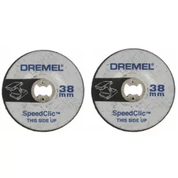 Disque à meuler EZ SpeedClic Dremel S541 - Lot de 2
