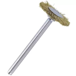 Brosse laiton couronne D. 19mm Dremel 535 - Lot de 2