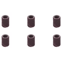 Bande ponçage diam 6,4mm grain fin Dremel 438 - Lot de 6