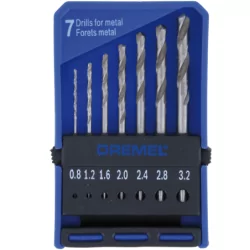Foret pour le métal HSS 7 pièces Dremel 628