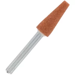 Meule à rectifier en oxyde d'aluminium EN POINTE D.6.4mm Dremel 953 - lot de 3