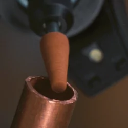 Meule à rectifier en oxyde d'aluminium EN POINTE D.6.4mm Dremel 953 - lot de 3