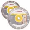 Disque diamant 1 en 125 mm et 1 en 230 mm lot de 2