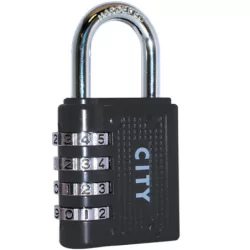 Cadenas à chiffres 4 molettes 44/40