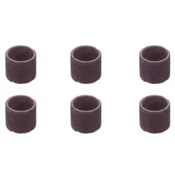 Bande ponçage diam 13mm grain fin Dremel 432 - Lot de 6