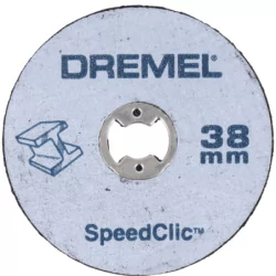 Adaptateur EZ SpeedClic + 2 disques à tronçonner Dremel S406