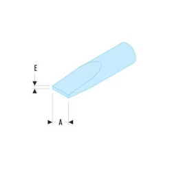 Embout fente 4mm long 28mm