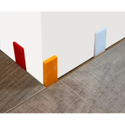 Cale plate 100 x 24 mm pour carrelage assortiment de 1 a 5 mm - 50 pièces