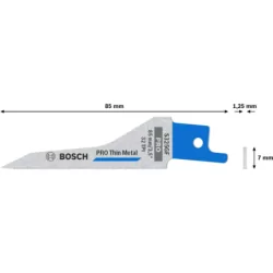 Lame de scie sabre PRO BIM Flexible Métal fin 85mm S325GF - Lot de 5